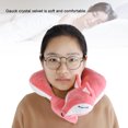 thumbnail image 3 of Fox Shape Travel Neck Pillow Soft Air U Shape Health Pillow (Red Fox), 3 of 6