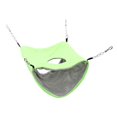 thumbnail image 1 of Bird Warm Nest Thermal Plush Cage Hanging Bed Hamster Double Layer Hammock for Winter Cold WeatherGreen, 1 of 5