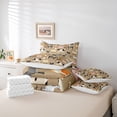 thumbnail image 5 of Homewish Cartoon Horse Sheep Twin Bedding Sets 7-Piece, Kawaii Cow Dog Pig Rooster Bedding Comforter Set, Rustic Farmhouse Reversible Sheet Sets, Ultra Soft Bedroom Decor, 5 of 7