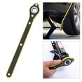 thumbnail image 4 of Hexagonal Jack Llave de trinquete Lug Handle Swivel Útil Herramienta de reparación portátil Durable 34cm Car Ahorro de mano de obra Fit para Macarena Llave de trinquete Jack, 4 of 7