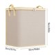 thumbnail image 3 of Bolsa de Almacenamiento Extragrande y Resistente para Ropa | Asas Reforzadas con Doble Cremallera | Bolsa Impermeable de Tela No Tejida | Organizador Plegable Que Ahorra Espacio para Mudanzas, Viajes, 3 of 6