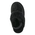 thumbnail image 3 of Pawz Girls Faux Shearling Slippers with Slingback Strap, 3 of 5