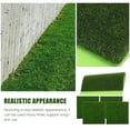 thumbnail image 4 of UPGRATOR 5Pcs Artificial Grass Plastic Grass Mat for Home Decor Square Green, 4 of 5