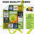 thumbnail image 4 of Tennis Gifts, Tennis Gifts for Girls, Best Tennis Gifts for Women Men, Funny Tennis Gift Ideas, Gifts for Tennis Players, Tennis Gifts for Birthday Christmas Thanksgiving-Throw Blanket 50"x60", 4 of 6