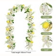 thumbnail image 3 of Big Savings! Simulated Lemon Branch Indoor Green Plant Dining Table Decoration Artificial Simulated Rattan, 3 of 5