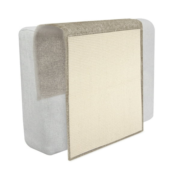 Navaris Cat Scratch Mat Sofa Protector - Natural Sisal Furniture Protector Scratching Pad for Cats - Scratch Carpet for Bed, Chair