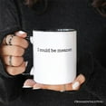 thumbnail image 4 of I Could Be Meaner Personalized Mug, Sarcastic Quote Minimalist Gift with Custom Name, 4 of 5