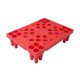 thumbnail image 4 of de suelo para palets, multiusos, ventilación, apilable, base de almacenamiento, almohadilla de almacenamiento para suelo, para almacén, Rojo, 4 of 8