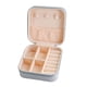 thumbnail image 1 of Caja de joyería jinwen Rosa con cremallera de viaje, 1 of 5