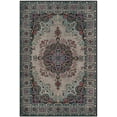 thumbnail image 2 of SAFAVIEH Artisan Thornton Floral Bordered Area Rug, Light Grey/Black, 6'7" x 9', 2 of 6