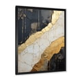 thumbnail image 2 of Designart "Adorned Gold And Black Pottery V" Abstract Spirals Picture Framed Wall Decor, 2 of 5