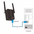 thumbnail image 4 of collar Repetidor WiFi inalámbrico 300M Amplificador de señal WiFi Booster Wlan Puerto LAN Router Hugtrwg Para estrenar, 4 of 9