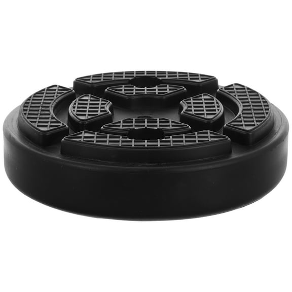 Raindrops Jack Pad RV Replacement Stand Pad for Pinch Weld Trailer Two Post Pads Round Heavy Duty Car Jacks Rubber Lifting Support 2pcs