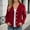 Red, variant on Women'S Cardigans Knit Button Up Light Red Sweaters for Women Cozy Sweaters Fall Vacation Clothes Women Fashion