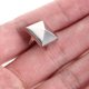 thumbnail image 5 of BRIGHTFUFU 80Ud Tachuelas Pirámide Plata Para Cinturones Ropa Y Accesorios De Cuero, 5 of 6
