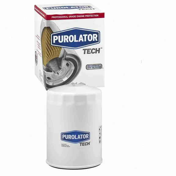 Purolator TECH Engine Oil Filter compatible with Chevrolet K5 Blazer 5.0L 5.7L 6.2L 6.6L 7.4L V8 1975-1986