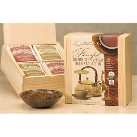 Davidson Organic Tea 627 Collection Chest Red Tea