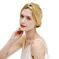 thumbnail image 1 of Gorro de dormir de seda morera YONGSHENG para el cuidado del cabello dorado, 1 of 4
