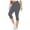 Grey, variant on GEWSEY Women's Capri Pants Casual Summer Dressy Pull On Stretch High Waisted Crop Yoga Workout Leggings (Grey, 4XL)