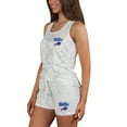 thumbnail image 6 of Women's Concepts Sport Buffalo Bills Quartz Hacci Knit Tank Top & Shorts Sleep Set, 6 of 6