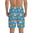 thumbnail image 5 of Cauagu Corgi Dog Face Print Pajama Bottoms for Men Sleep Pajama Shorts Elastic Waistband Sleep Pajama Short Men's PJ Shorts -X-Large, 5 of 6