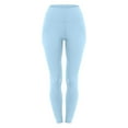 thumbnail image 4 of WMTBSRSW Womens Yoga Pants High Waist Solid Color Leggings Summer beach Tummy Control Workout 4 Way Stretch Leggings, 4 of 6