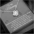 thumbnail image 3 of Pregnant Mom Mothers Day Gift, To Mommy From Bump, New Mommy Necklace, New Mom Gift, Mom To Be, Pregnancy Gift, Gender Reveal Ideas, Necklaces with Meaningful Messages Card Inside, 3 of 6