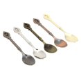 thumbnail image 3 of Teaspoon,5Pcs Innovative Vintage Zinc Dessert Spoon Kitchen Tools Future-Proof Design, 3 of 7