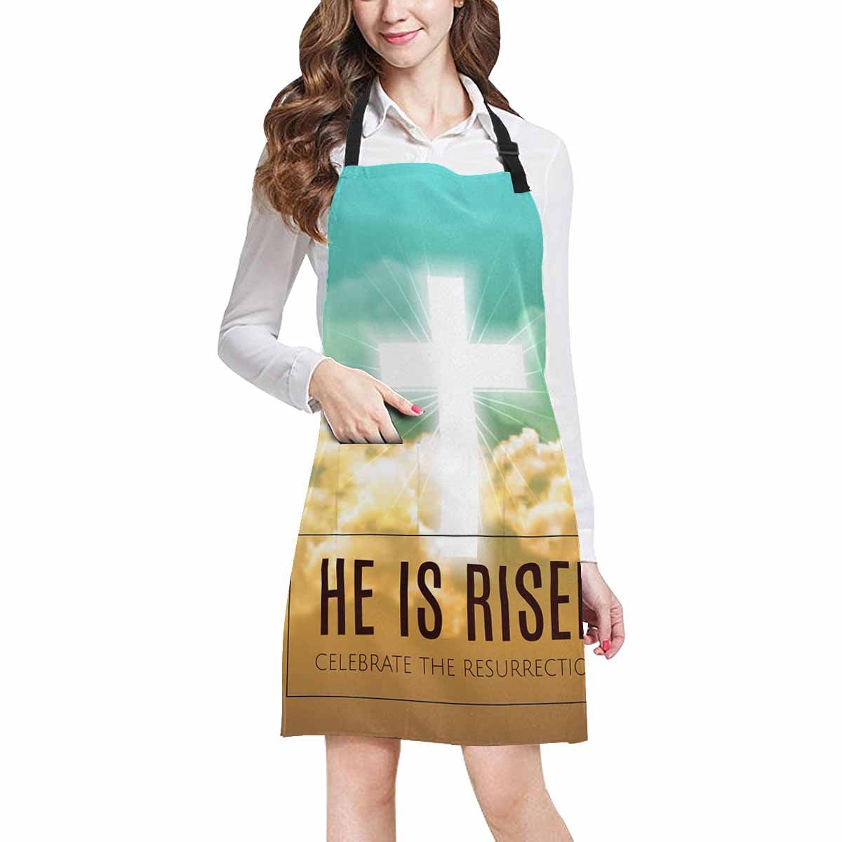 ASHLEIGH Religious Design Easter He Is Risen with Cross Unisex ...