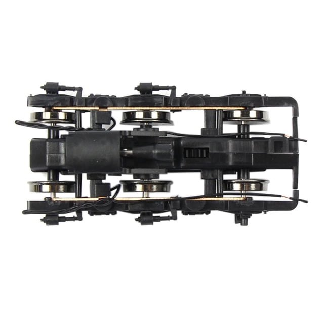 Spring Bogies Diy Metal Wheels Diseño Del Ferrocarril Reemplace Parte para Tren Modelo