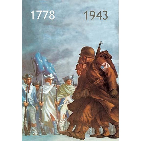 1778/1943 Museum quality giclee print canvas wrap(20" x 30")