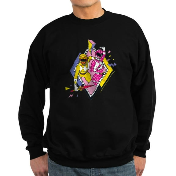 CafePress - Power Rangers Yellow Ran - Classic Crew Neck Sweatshirt