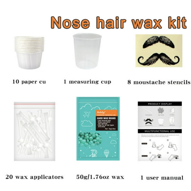 Portable Wax Kit Nose Hair Removal Wax for Nose Hair Removal