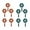 D, variant on GFHFHITJ Hooks Punching Strong Adhesive Hook Wall Coat Hook Multifunctional Household Hook