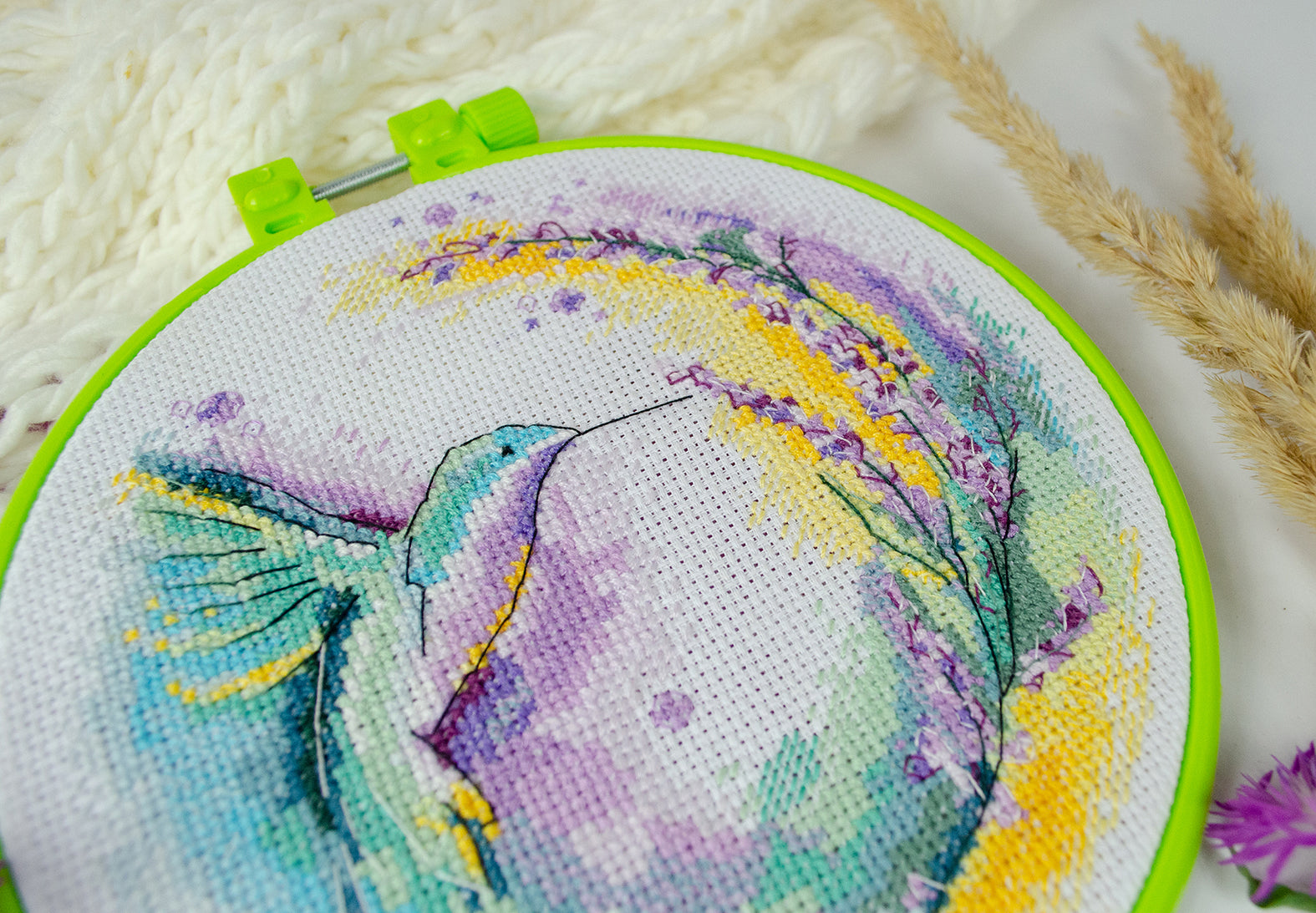 Counted Cross-stitch kit - Color whirlwind AHM-073
