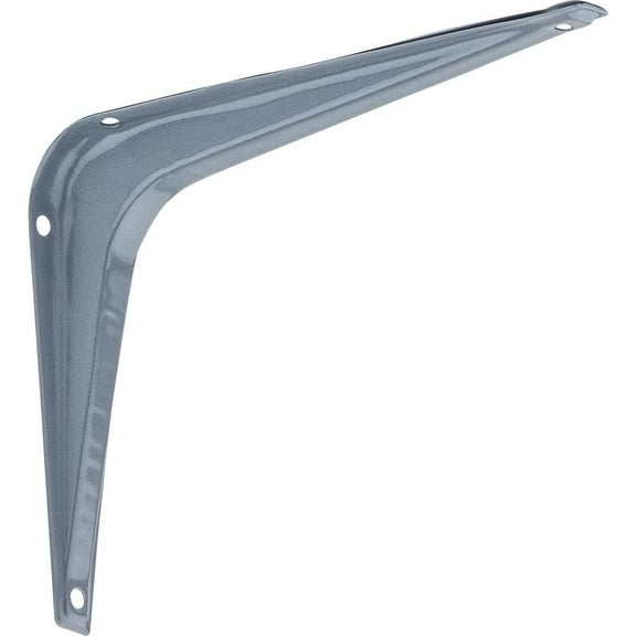 National Hardware N171-060 211 Shelf Brackets in Grey, 5" x 6"