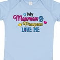 thumbnail image 4 of Inktastic My Mawmaw and Pawpaw Love Me with Hearts Boys or Girls Baby Bodysuit, 4 of 5