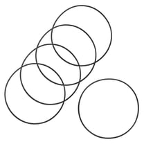 Uxcell 5-Pcak Nitrile Rubber O-Rings, 157mm ID, 165mm OD, 4mm Width, Metric Sealing Washer Gasket