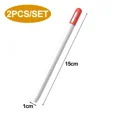 thumbnail image 1 of Étui Porte-Crayon 2en1 pour Apple Pencil Pro, Étui en Silicone Souple Ultra Fin, Protection pour IPad Pencil Pro Blanc Rouge, 1 of 6