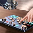 thumbnail image 3 of Podcast Production Studio Equipment, Live Broadcast Sound Card Clear Sound Wide Application Multifunctional Easy Using  For Mobile Phone, 3 of 8