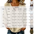 thumbnail image 4 of yoeyez Womens 3/4 Sleeve Length Tops Cotton Gauze V Neck Tshirts Casual Loose Fit Classic Tunic Tee Fall Fashion 2026 Going Out Top Navy,XL, 4 of 6