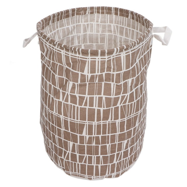 Dirty Clothes Basket Canvas Washable Collapsible Large Capacity Storage Basket for Household Hair Salon
