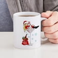 thumbnail image 4 of CafePress - Santa Girl Martini Ceramic Mug - 11 oz Ceramic Mug - Novelty Coffee Tea Cup, 4 of 4