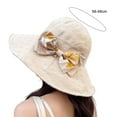 thumbnail image 6 of SPRING PARK Womens Wide Brim Foldable Sun Hats UPF50+ UV Beach Hat Summer Bucket Cap for Travel for Summer, 6 of 8