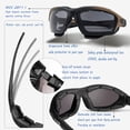 thumbnail image 4 of Gafas de Sol de Seguridad para Motocicleta SOL PRO Powersport, 4 of 7