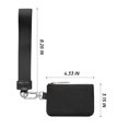 thumbnail image 3 of Cartera de pulsera Mum's Memory Mini con cremallera para mujer, color negro, 3 of 6