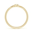 thumbnail image 2 of ANGARA Natural Diamond Two Stone Bypass Shank Ring in 14K Yellow Gold for Women (Size-1.9mm| Color-H| Clarity-SI2) | April Birthstone, Anniversary, Jewelry Gift for Women | Natural Diamond Ring, 2 of 9