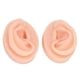 thumbnail image 1 of Oreja De Silicona, Para Aliviar El Dolor, Práctica, Práctica, Segura, Confiable, Modelo De Oreja Para Habitación, Para El Hogar, Para La Oficina ANGGREK Otros, 1 of 8