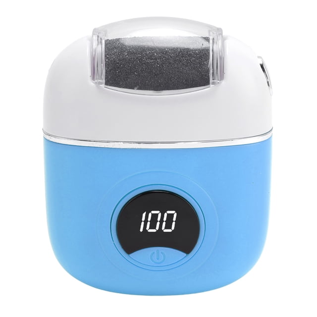 Electric Callus Remover Foot File Battery Powered Electric Foot Grinder for Dry Calluses and Dead Skin with 3 Replacement Heads Portable Pedicure Tool for Home Use
