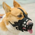 thumbnail image 7 of Dog Mouth Mask, Anti Bite, Barking, And Indiscriminate Eating. Medium To Large Dog Mask, Golden Fur Anti Barking Device, Pet Dog, 7 of 7